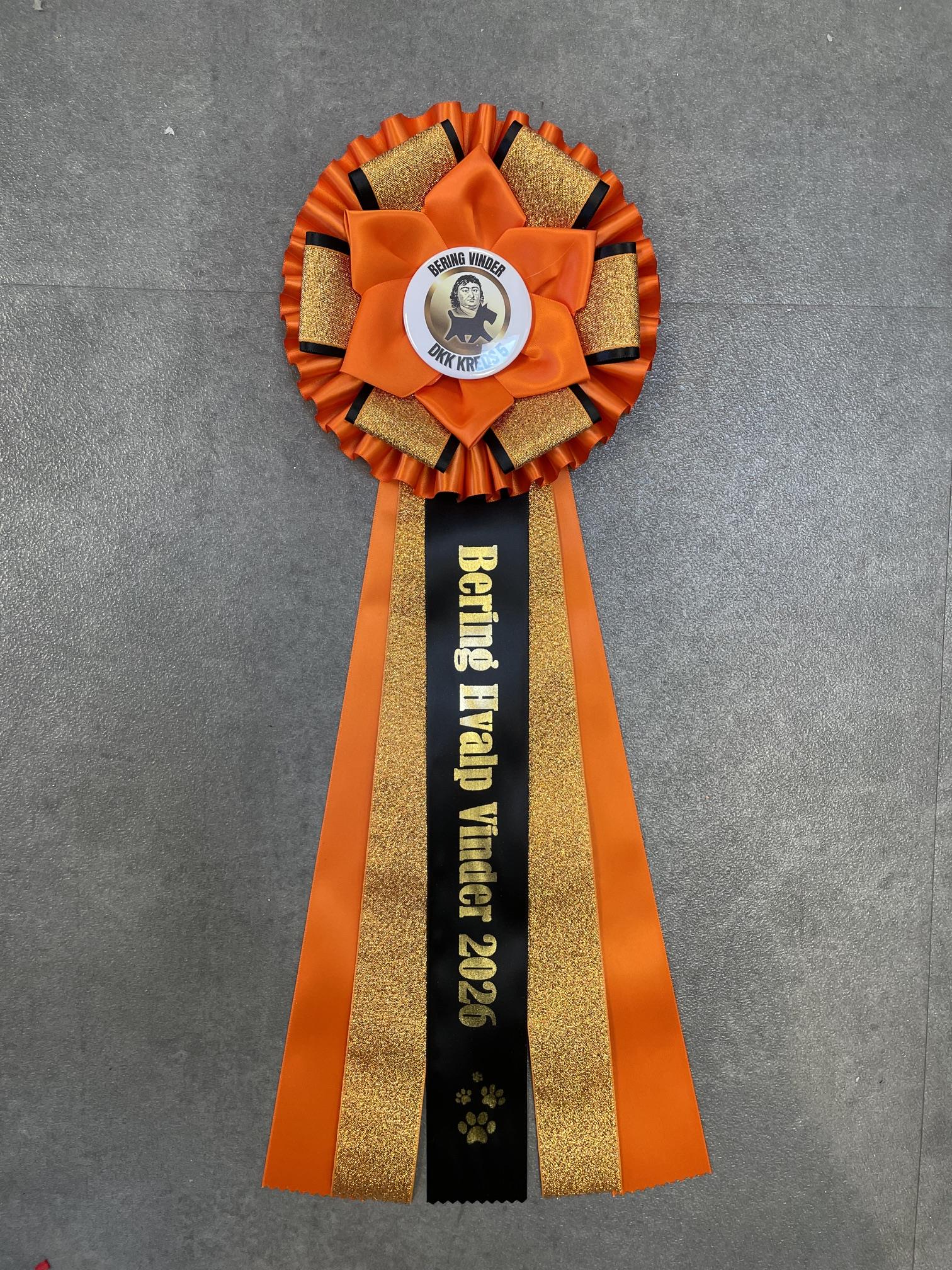 Bering Hvalp Vinder 2026 Rosette