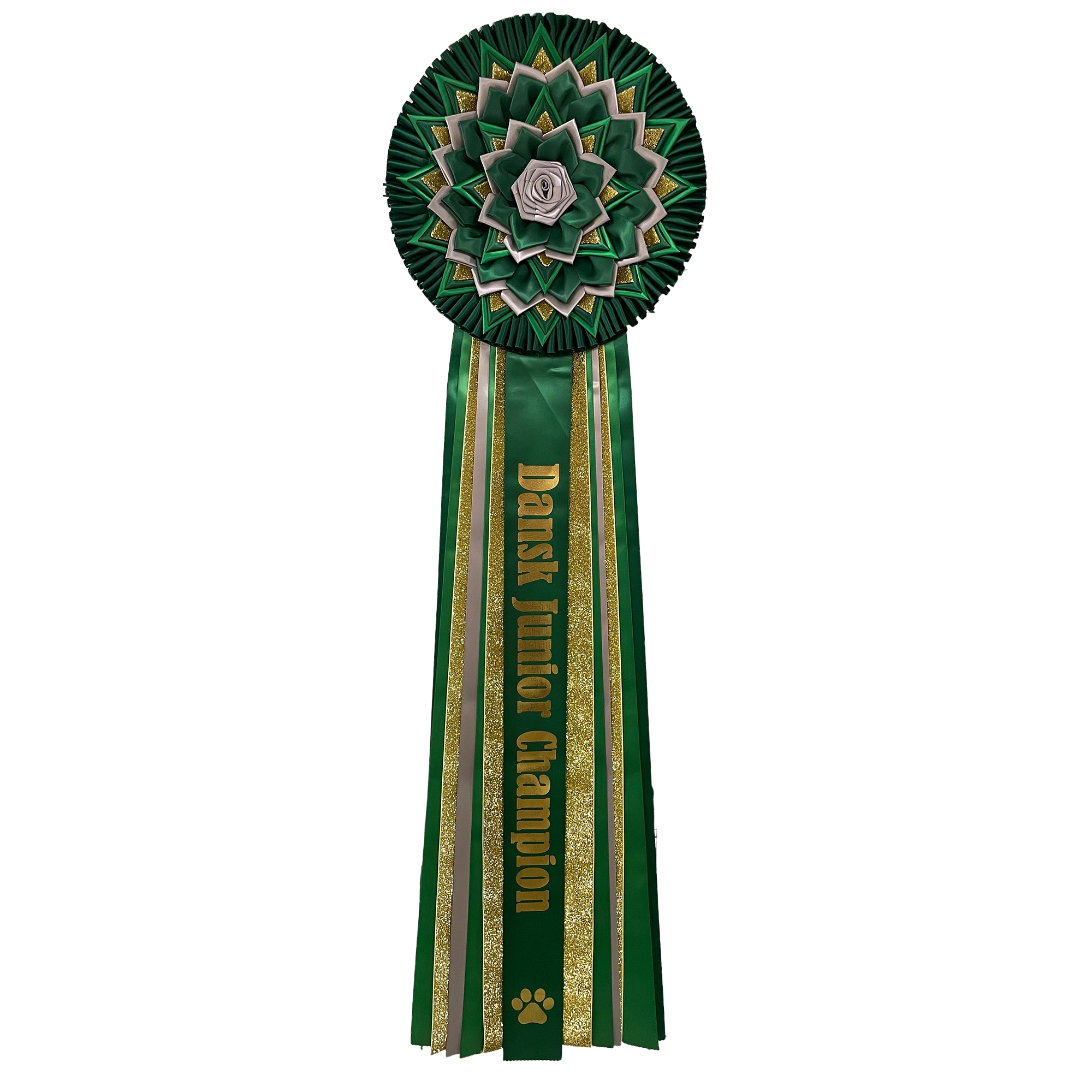 Kæmpe Dansk Junior Champion Rosette