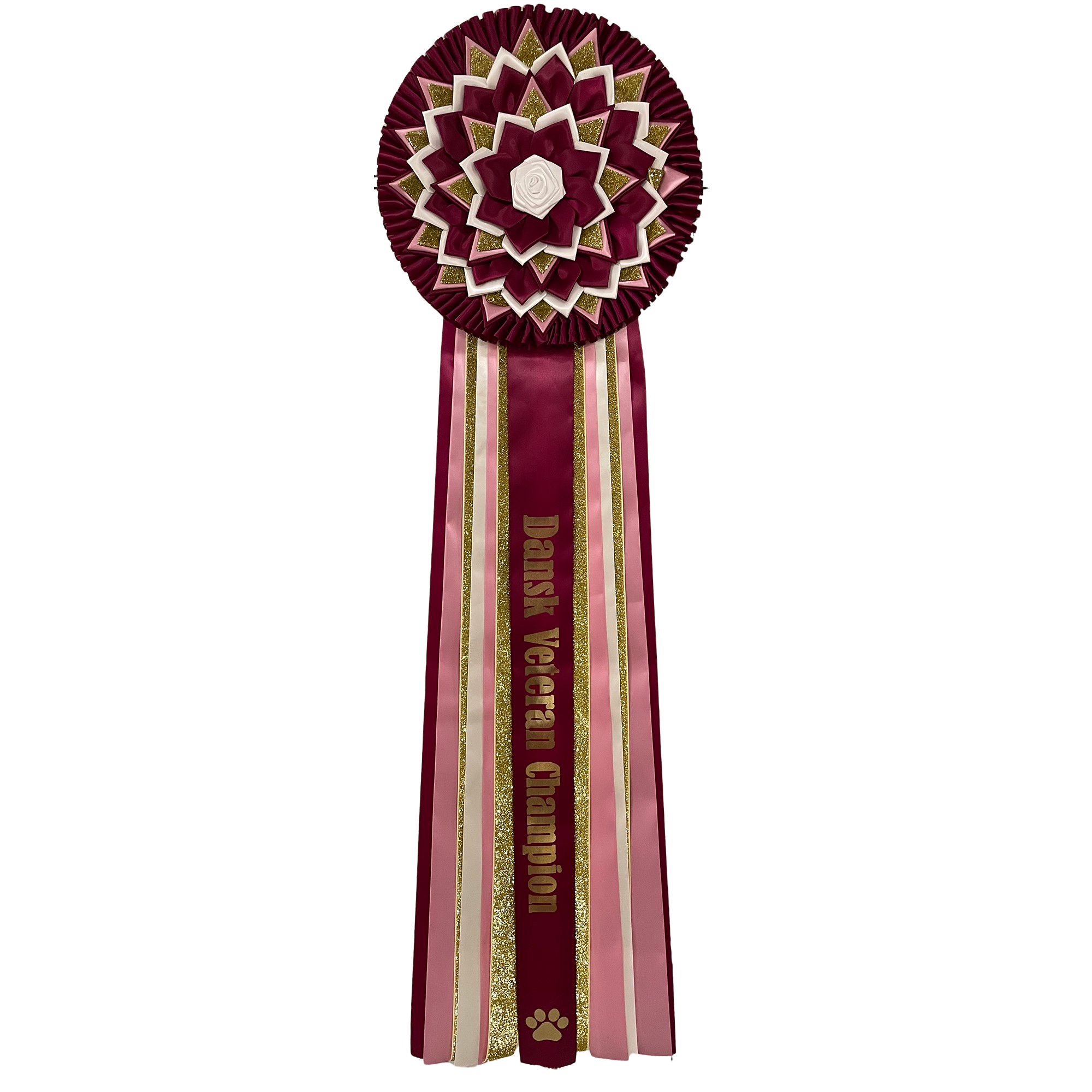 Kæmpe Dansk Veteran Champion Rosette