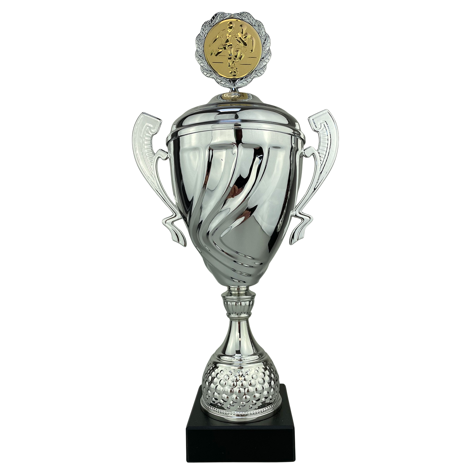 Fodbold Pokal (herre) - model Signe - Sølv 31,5-42 cm - 6 størrelser