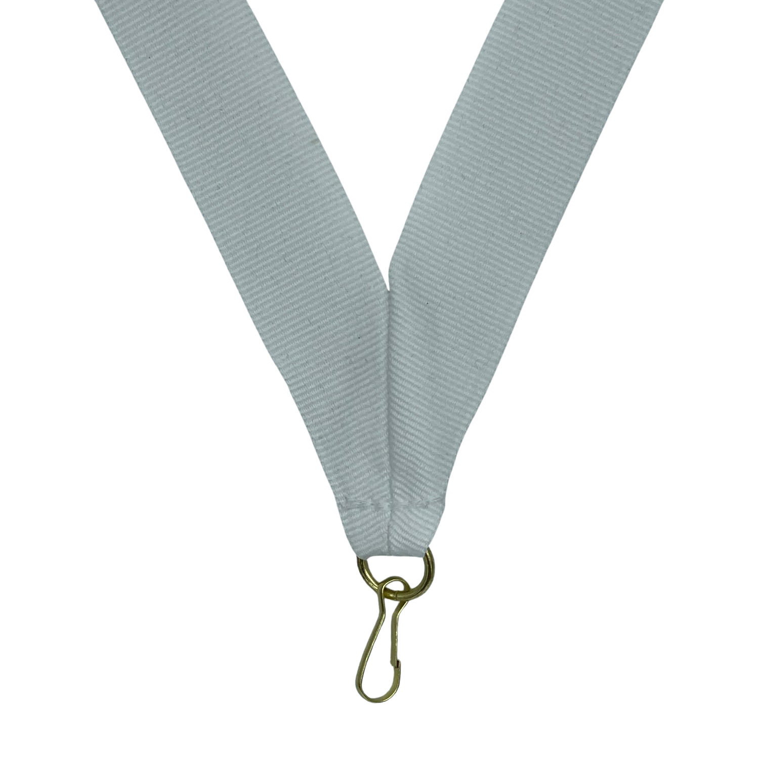 Medaljebånd (22mm) - Hvid