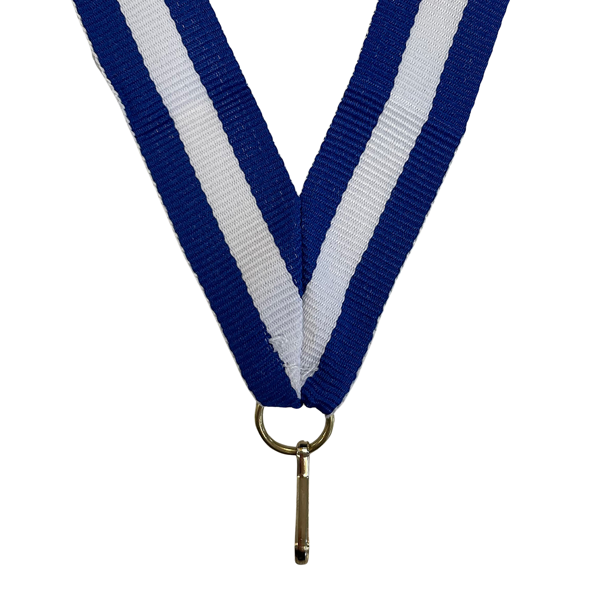 Medaljebånd (22mm) - Blå-Hvid-Blå