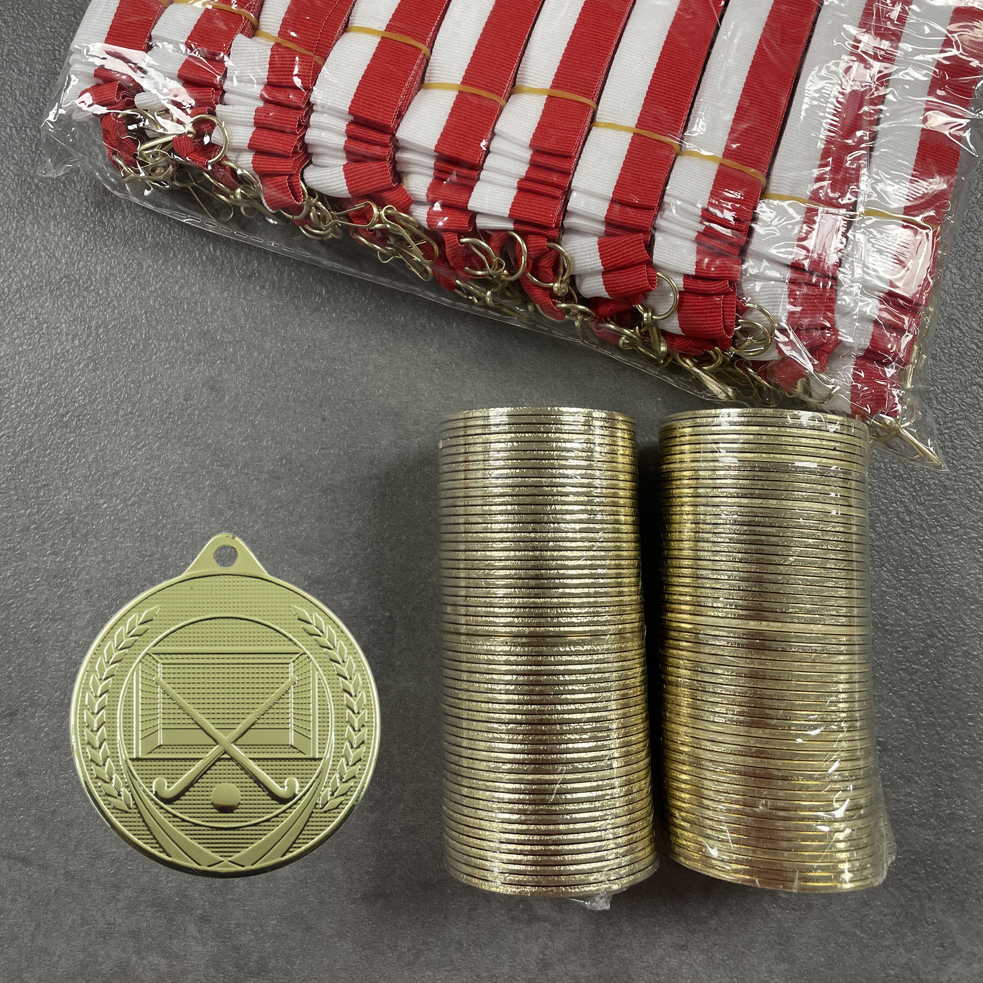 100 stk. Dennis 50 mm Bronze - Sportspræmier - medaljer/boern - BR Roset
