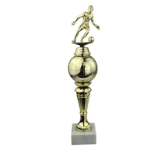 Fodboldspiller Herre - Statuette Guld - 34,5 cm