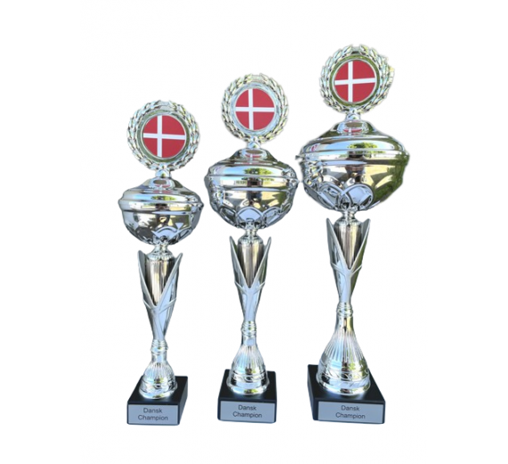 Dansk Champion - Pokal - 3 størrelser