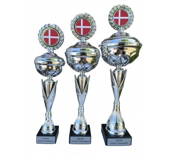 Dansk Junior Champion - Pokal - 3 størrelser