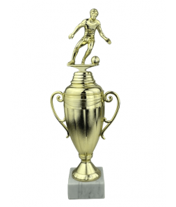 Fodboldspiller Herre - Statuette Guld - 32 cm