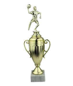 Håndboldspiller Herre - Statuette Guld - 33,5 cm
