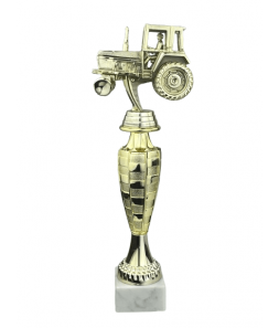 Traktor - statuette Guld - 29,5 cm