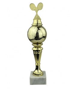 Badminton - statuette Guld - 31 cm