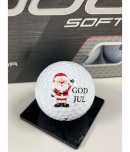 Golfbold med julemand