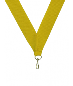 Medaljebånd gul