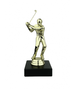 Golfspiller - statuette - 16 cm