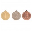 100 stk Medaljepakke - Inkl. medaljebånd - Karl 50 mm Guld - 1.Plads