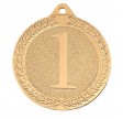 100 stk Medaljepakke - Inkl. medaljebånd - Karl 50 mm Guld - 1.Plads