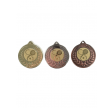 Medalje padel - 45 mm - guld, sølv eller bronze