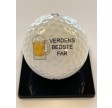 Golfbolde - 3 stk - Verdens bedste far - med fadøls symbol