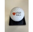 Golfbolde - 3 stk - Verdens bedste farmor - med hjerte