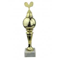 Badminton - Statuette Guld - 31 cm
