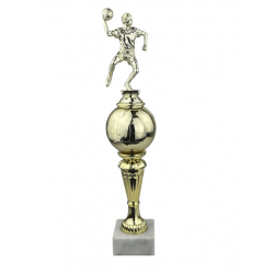 Håndboldspiller Herre - Statuette Guld - 36,5 cm