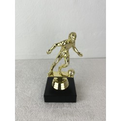 Fodboldspiller Herre - Statuette Guld - 13 cm