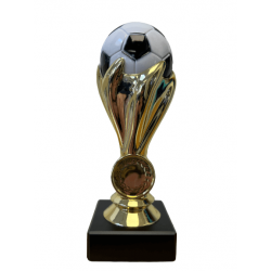 Fodbold pokal - guld - 15 cm