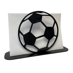 Sangskjuler Fodbold - Sort akryl