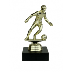 Fodboldspiller Herre - Statuette Guld - 13 cm