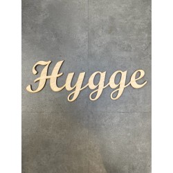 Hygge skilt - 3 mm birk - 43x15 cm