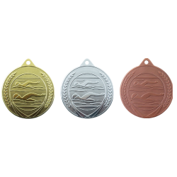 Medalje Oliver 50 mm svømning