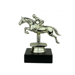 Springende hest - Statuette Guld - 11 cm