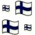 Flag Finland - +2,00 DKK (+2,50 DKK Inkl. moms)